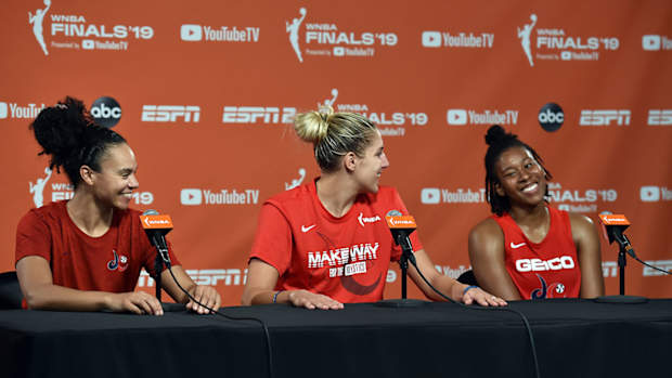 Atkins, EDD and Toliver talk Game 1 Finals